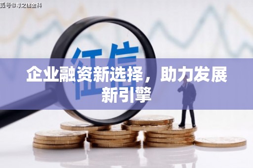 吉州企业融资新选择，助力发展新引擎