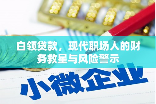 商南白领贷款，现代职场人的财务救星与风险警示