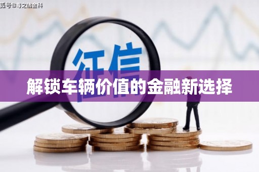 崇仁解锁车辆价值的金融新选择