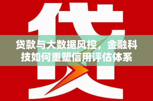 延安贷款与大数据风控，金融科技如何重塑信用评估体系