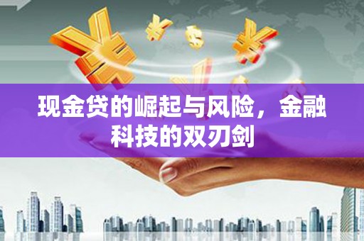 溧水现金贷的崛起与风险，金融科技的双刃剑