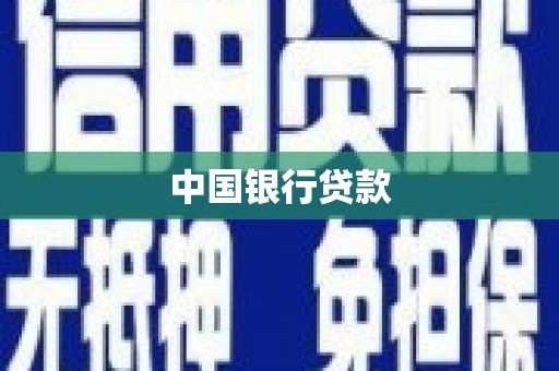 枋山中国银行贷款