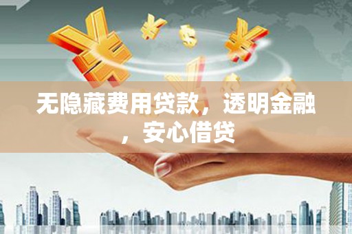 乐亭无隐藏费用贷款，透明金融，安心借贷