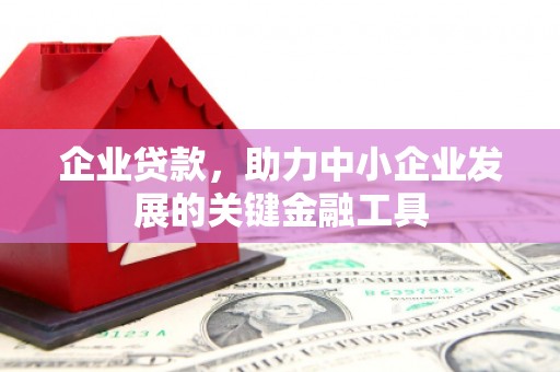 宁江企业贷款，助力中小企业发展的关键金融工具