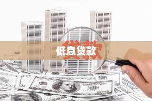 麻江低息贷款