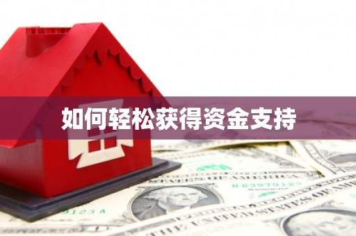 三亚如何轻松获得资金支持