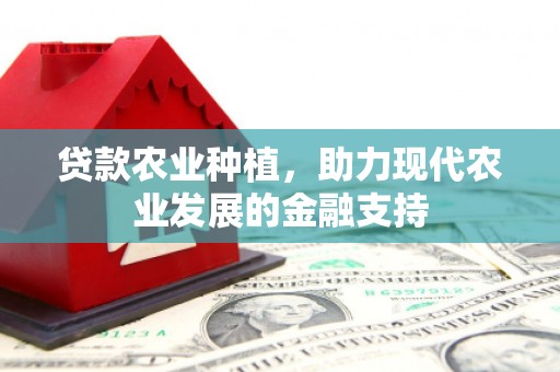 于田贷款农业种植，助力现代农业发展的金融支持